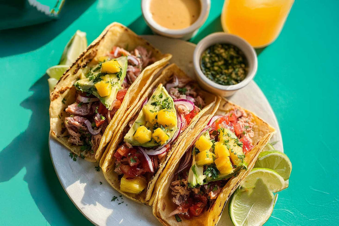 Tuna Poke tacos 3pcs