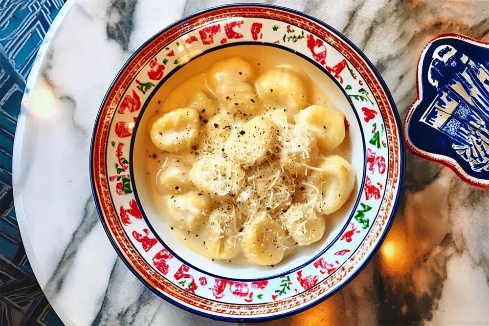 Gnocchi cacio e pepe