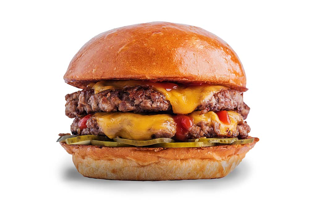 Double cheese burger