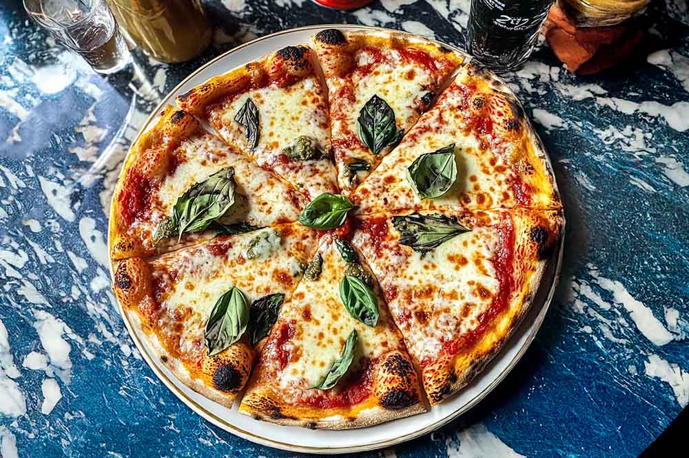 Margherita Neapolitan pizza