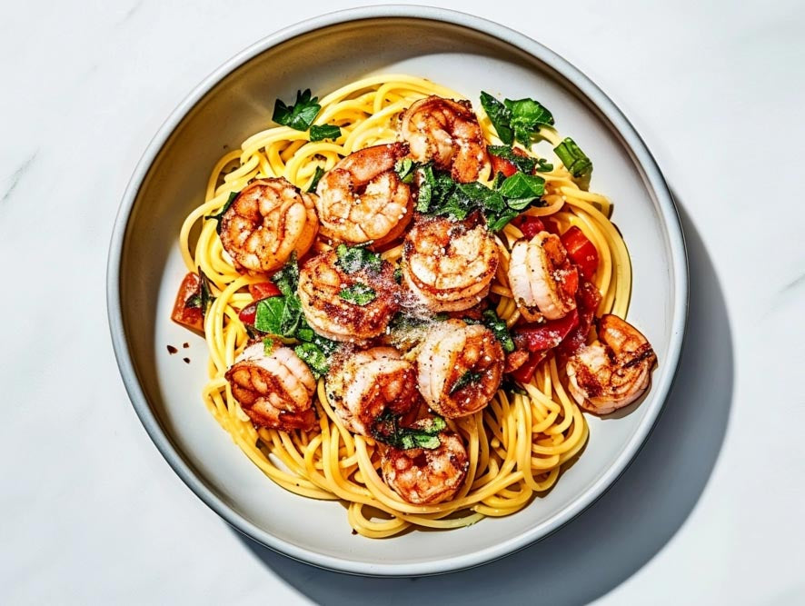 Shrimp Spaghetti Pomodoro
