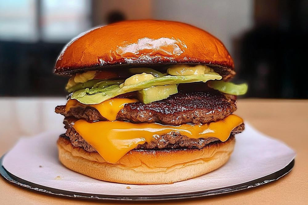 Cilantro Avocado Burger