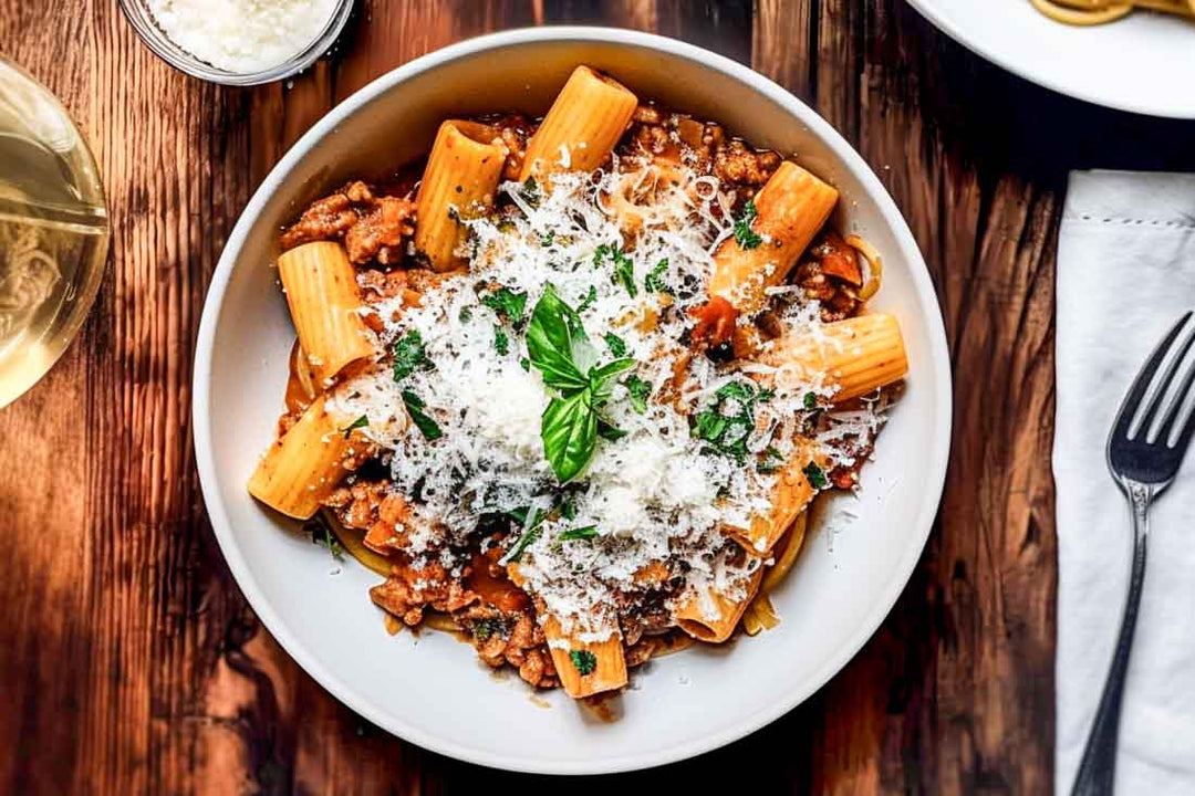 Rigatoni bolognese