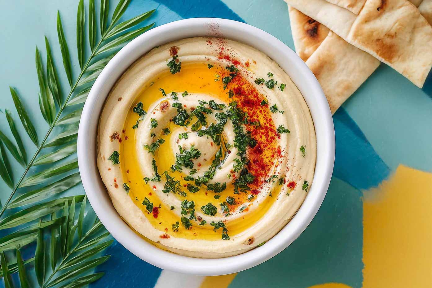 Hummus with pita