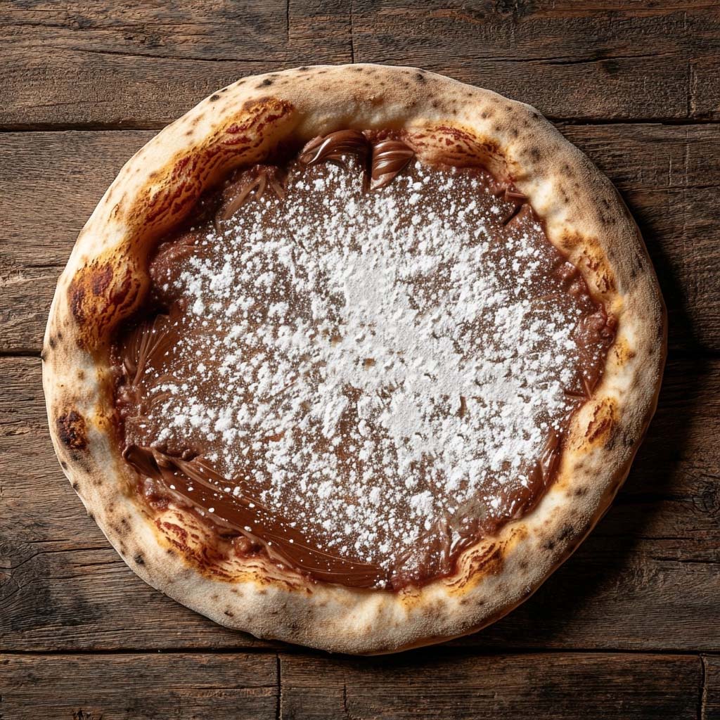 Nutella pizza