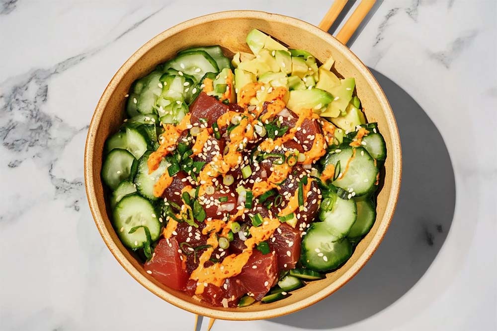 Spicy Tuna Poke Bowl