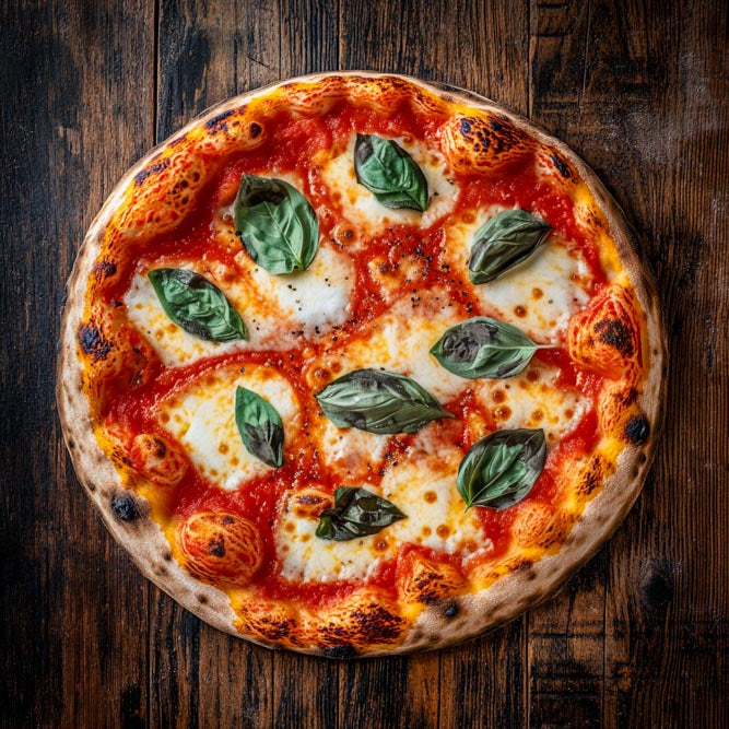 Margherita pizza