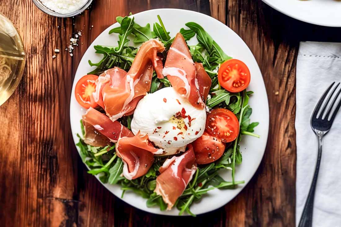 Prosciutto & burrata