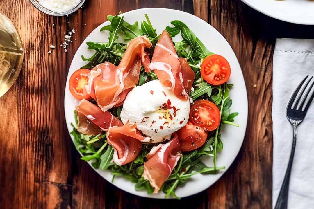 Prosciutto & burrata