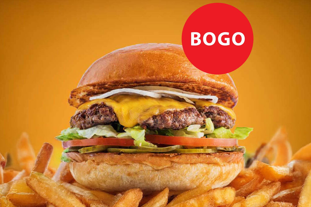 BOGO - 2 Classic Cheese burger with Fries