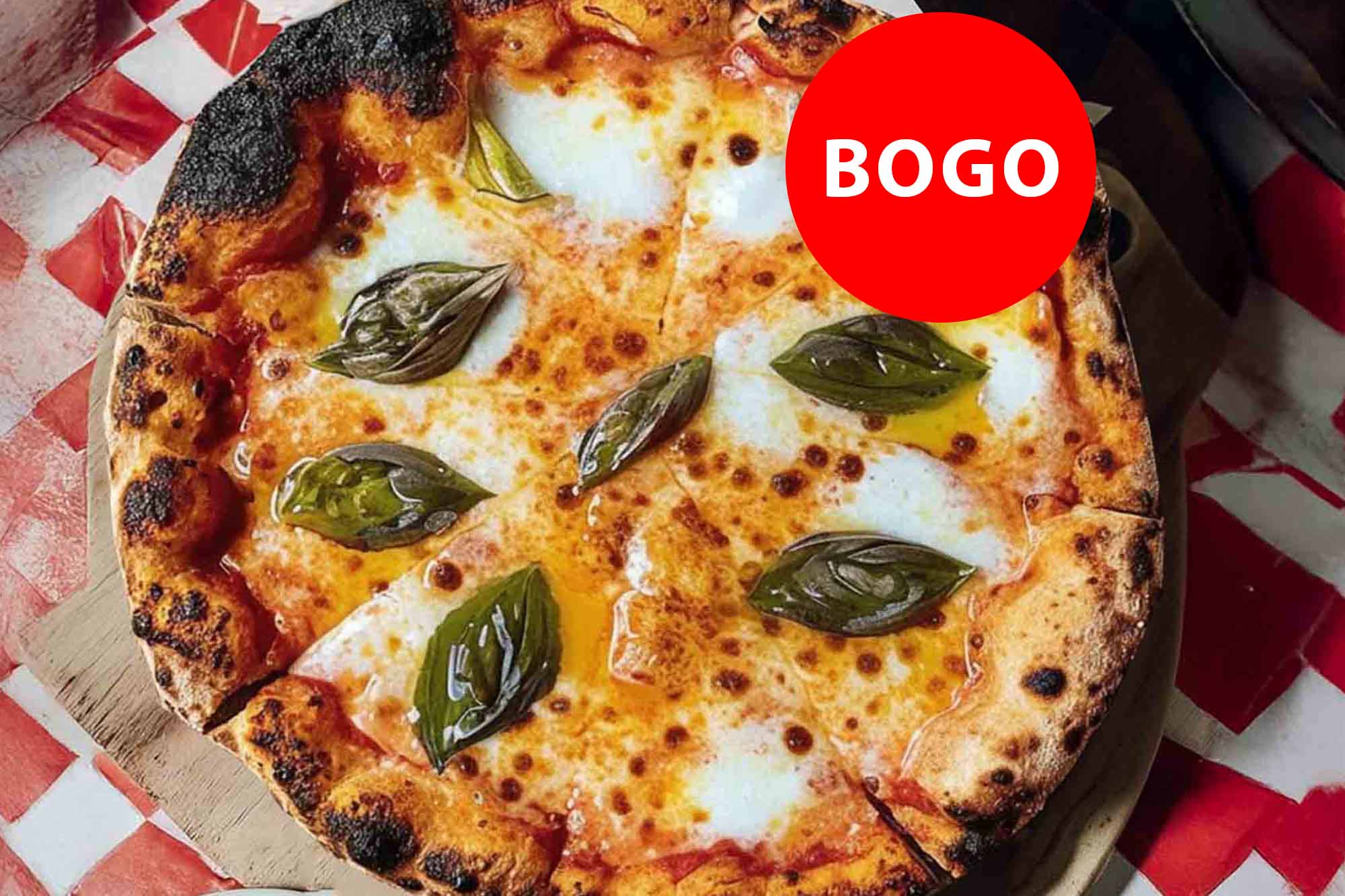 BOGO - 2 Cheese Pizza