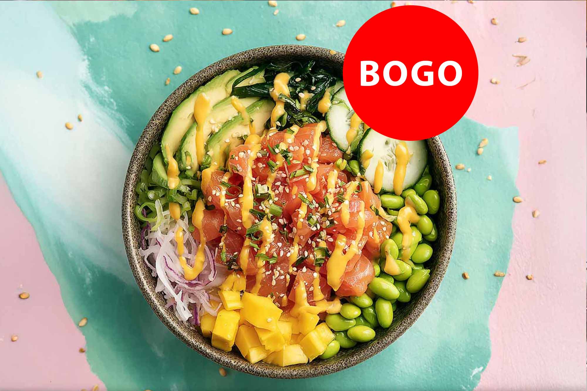 BOGO - 2 Salmon Poke