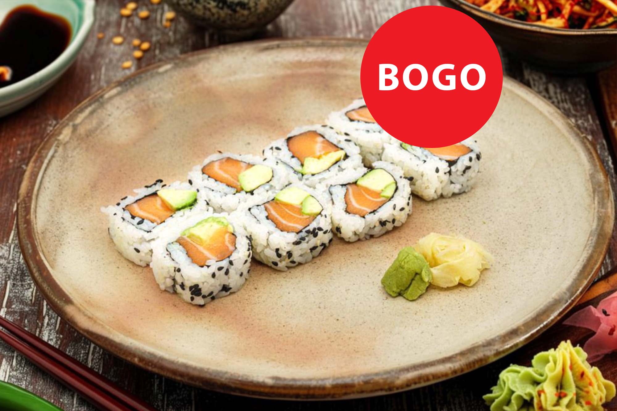BOGO - 2 Salmon Roll