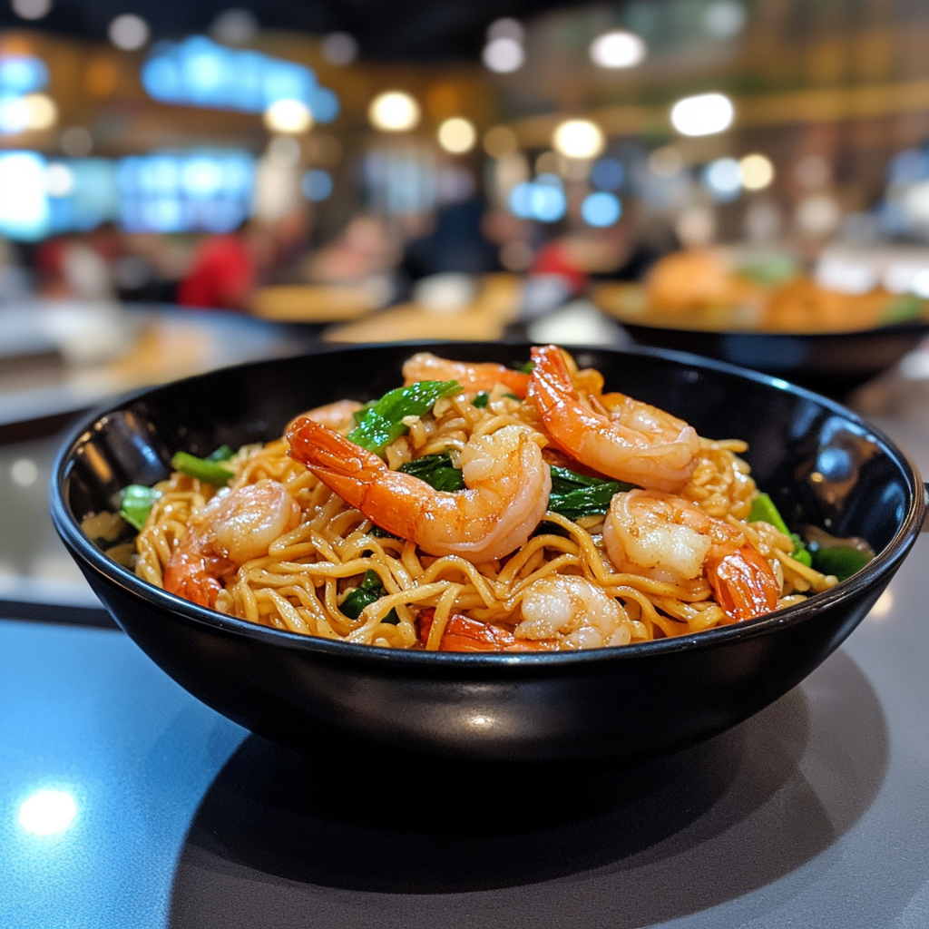 Thai Shrimp Lo Mein