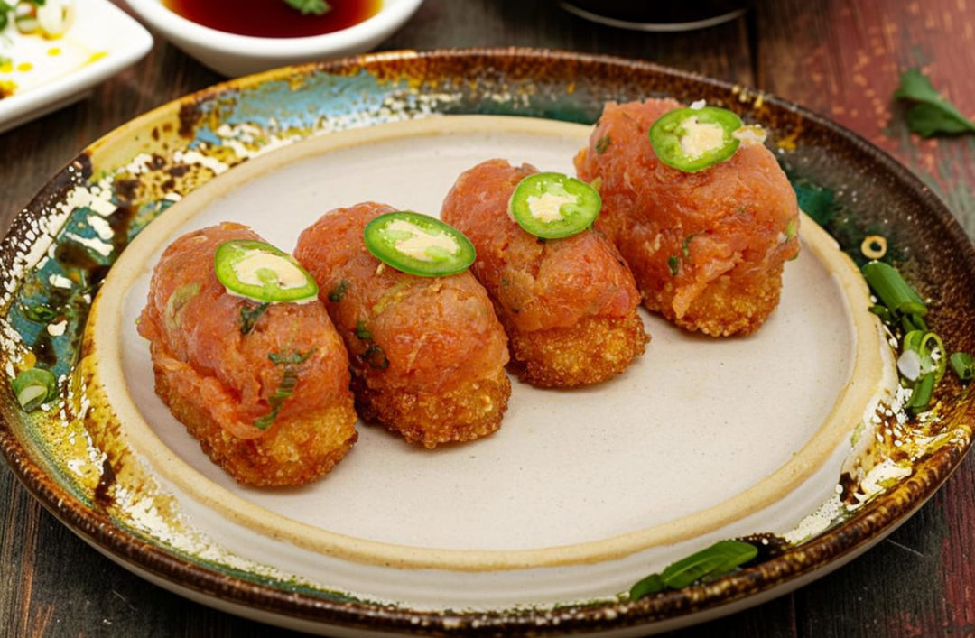 Spicy tuna crispy rice